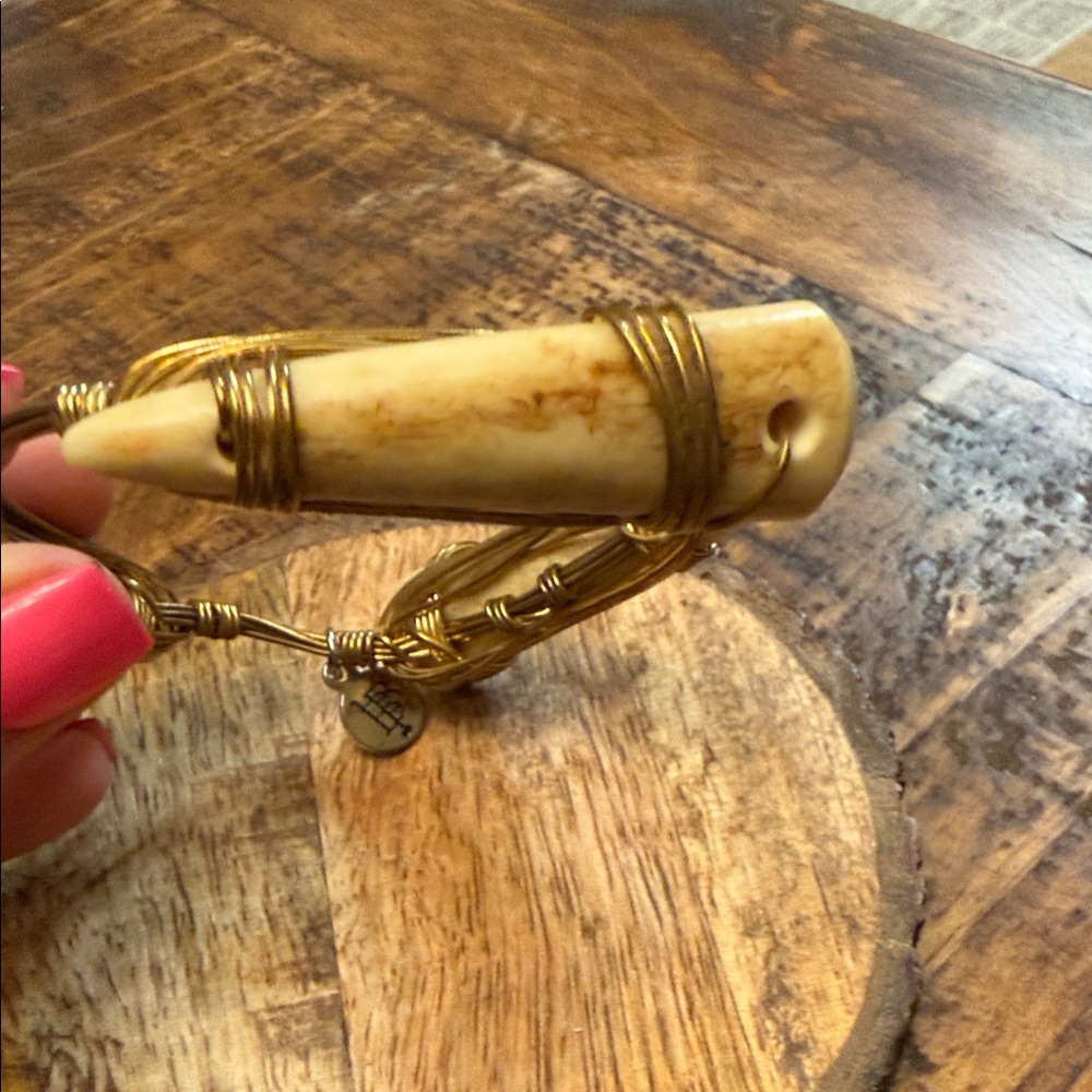 Deer antler bracelet